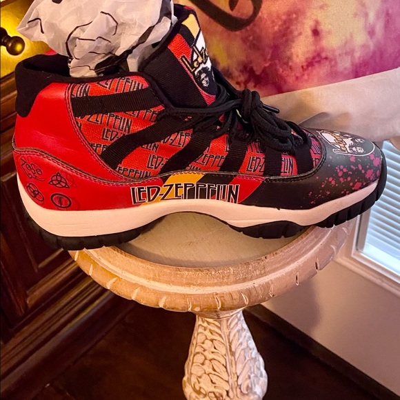 Led Zeppelin Air Jordan Sneakers - Picture 2 of 4
